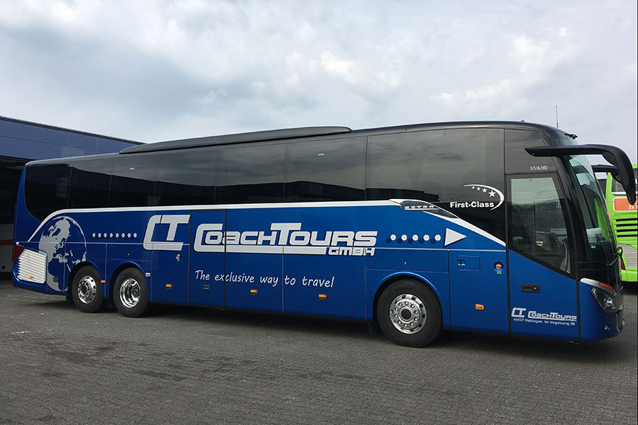 CT Coach Tours GmbH erweitert Ihren Fuhrpark um einen Reisebus